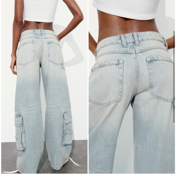 Zara TRF Cargo Baggy WideLeg
Cargo Jeans - Picture 3 of 7